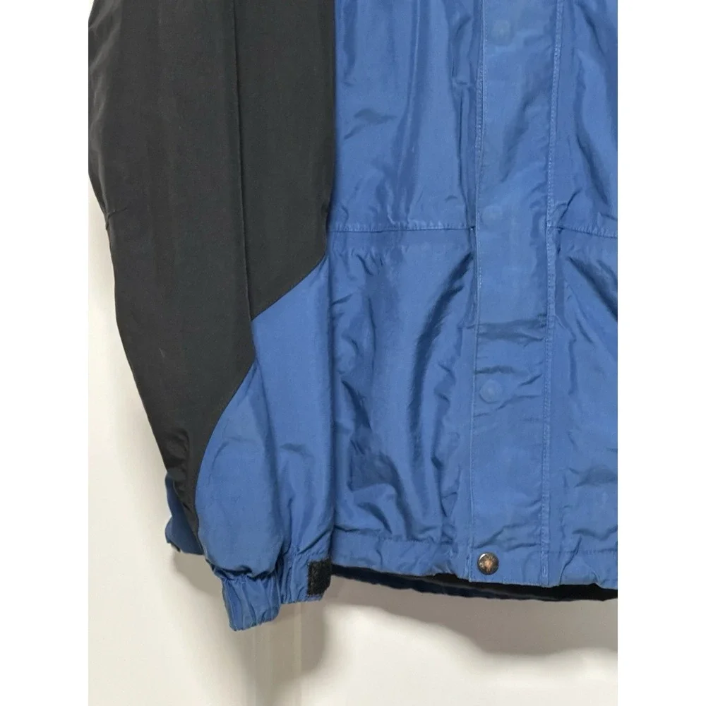 The North Face, Men's Hyvent‎ Parka, Black & Blue, Size Large